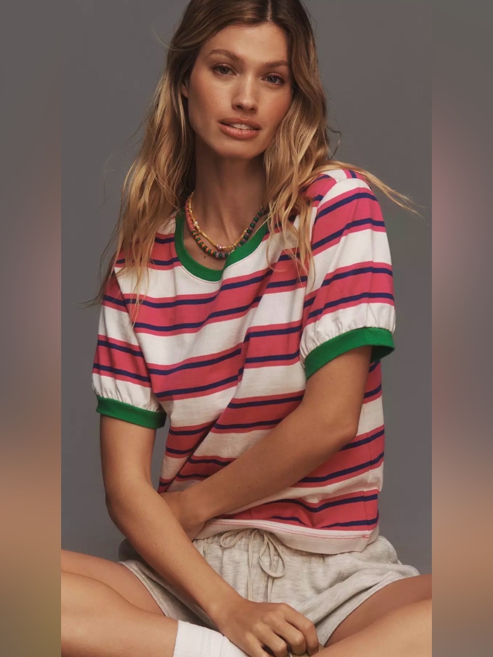 Pilcro Short-Sleeve Tee xxs